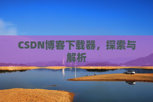 CSDN博客下载器，探索与解析